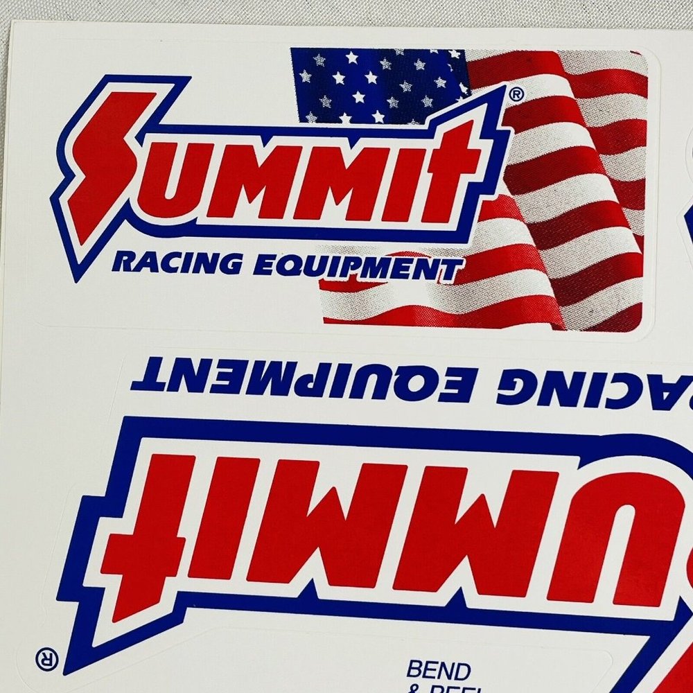 SUMMIT RACING EQUIPMENT Auto Car 8 Sticker Sheet Look Don’t Touch - Picture 3 of 8